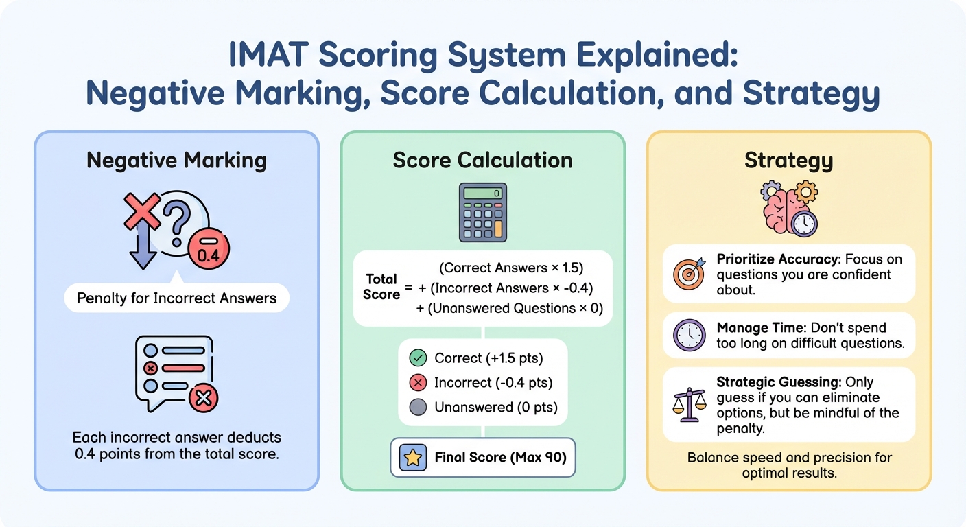 Imet Score IMAT Scoring System Explained: Negative Marking, Score Calculation, and ...